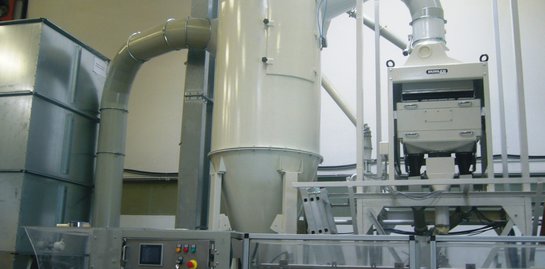 Reinigungsanlage für Basmati Reis